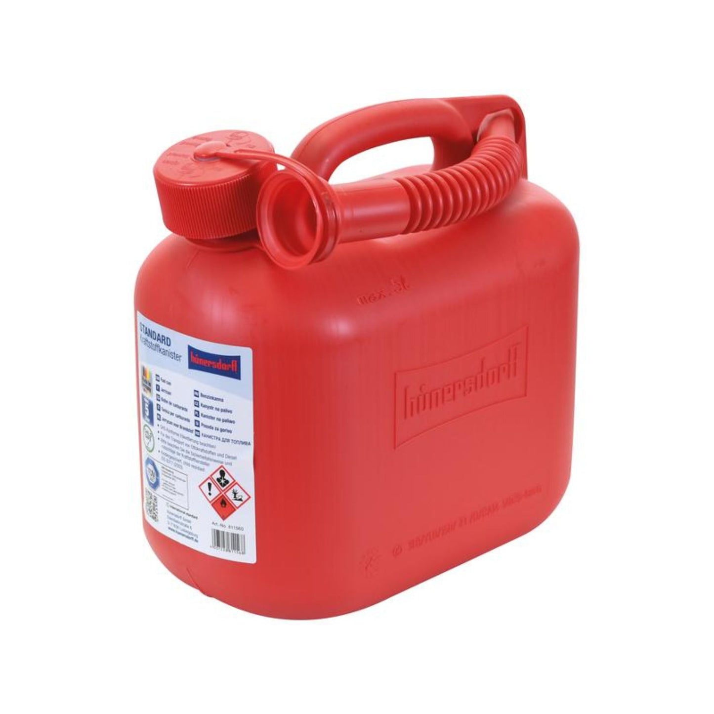 Bidón de combustible homologado (5 litros)