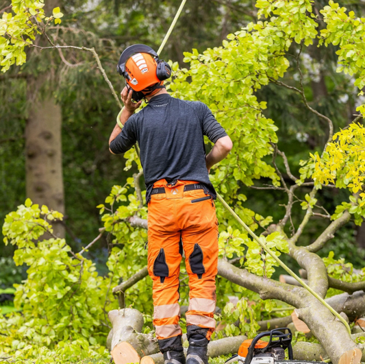 Seguridad con motosierras
