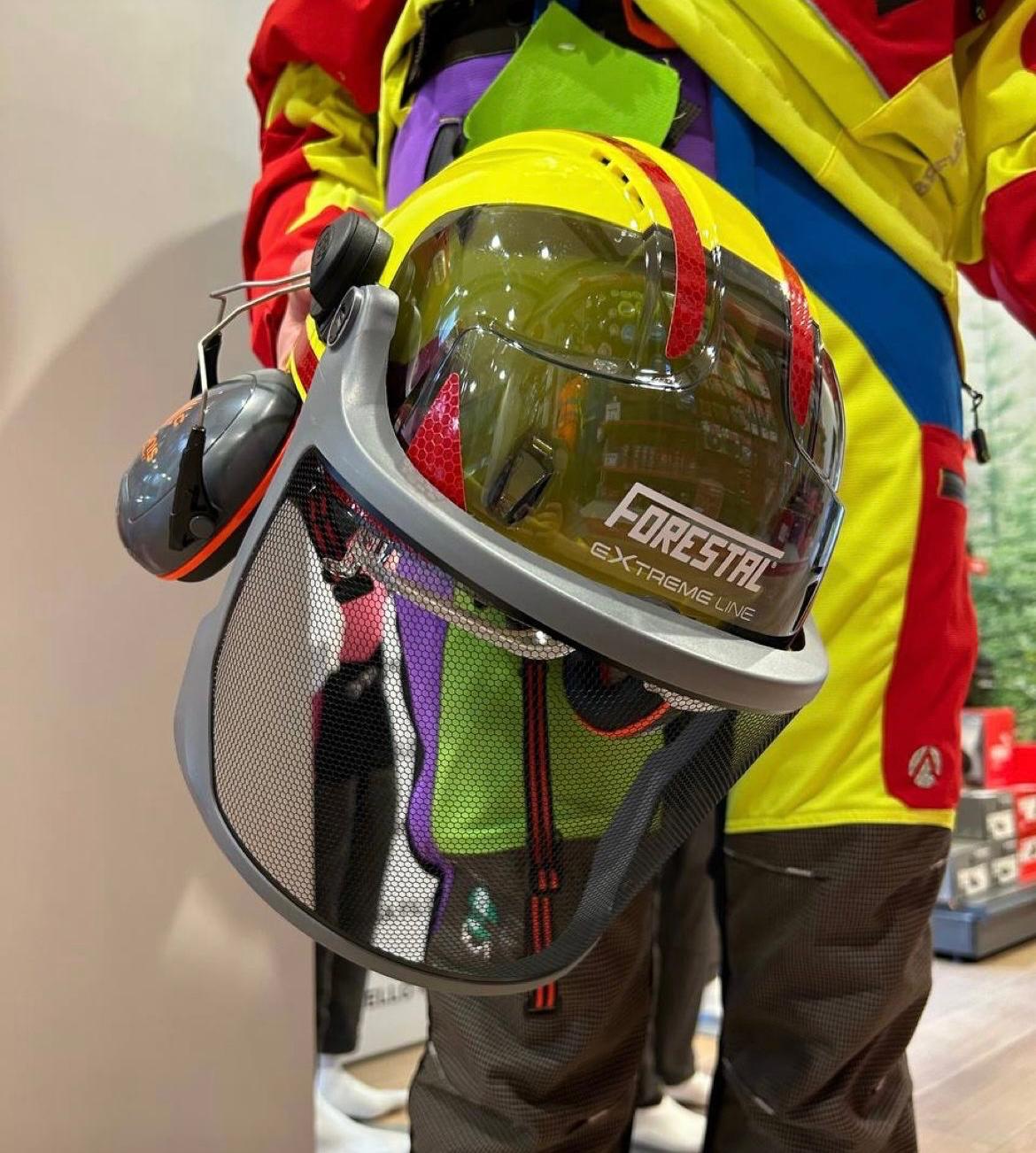 Cascos y pantallas de protección