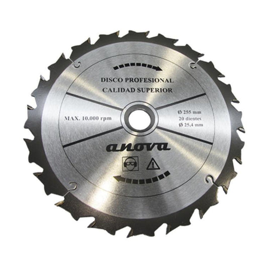 Disco desbrozadora widia Anova antirrebote 255x3x20 mm