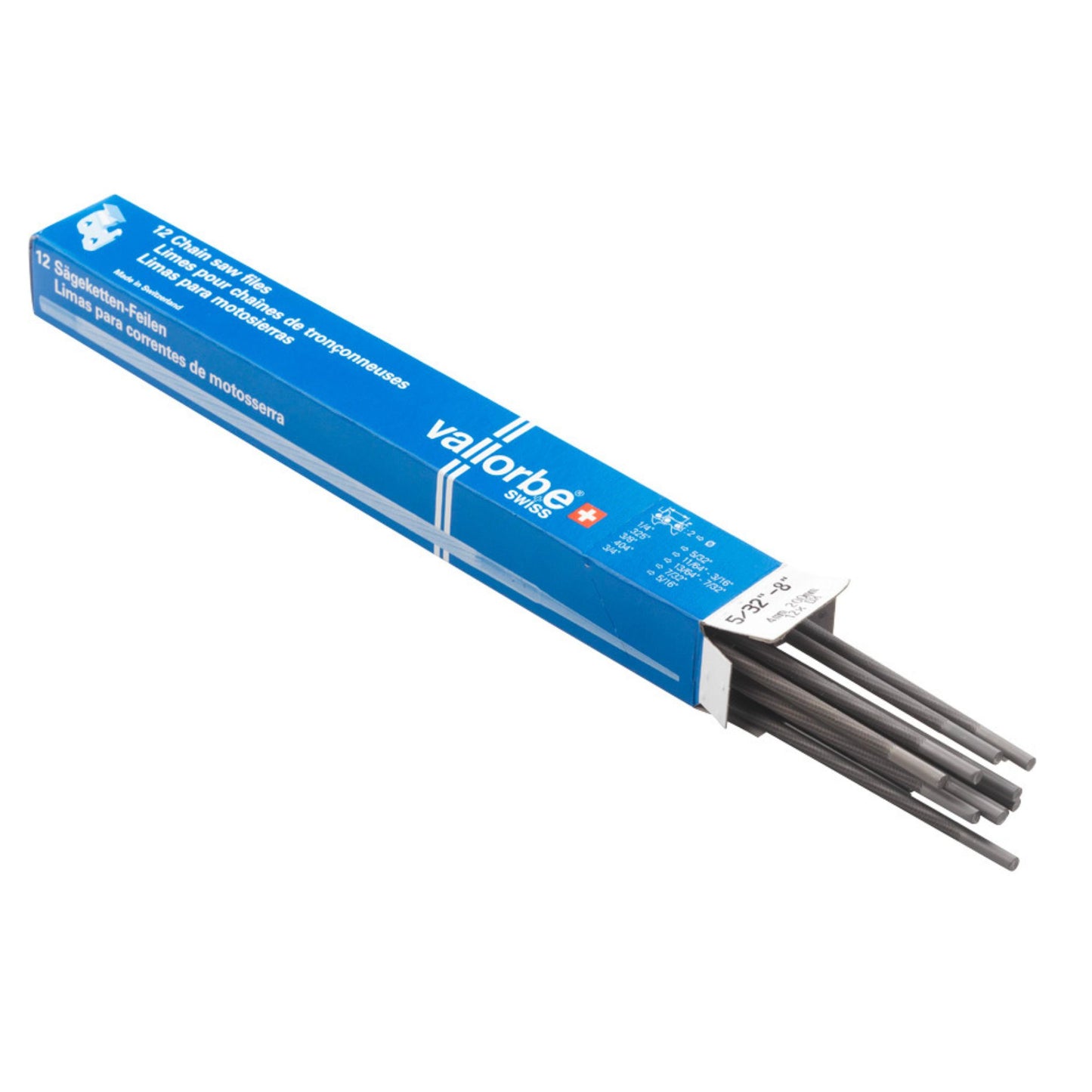 Caja lima redonda Vallorbe 4,0 mm - 5/32"